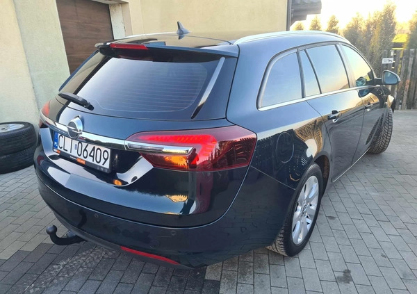 Opel Insignia cena 30900 przebieg: 237000, rok produkcji 2014 z Skępe małe 379